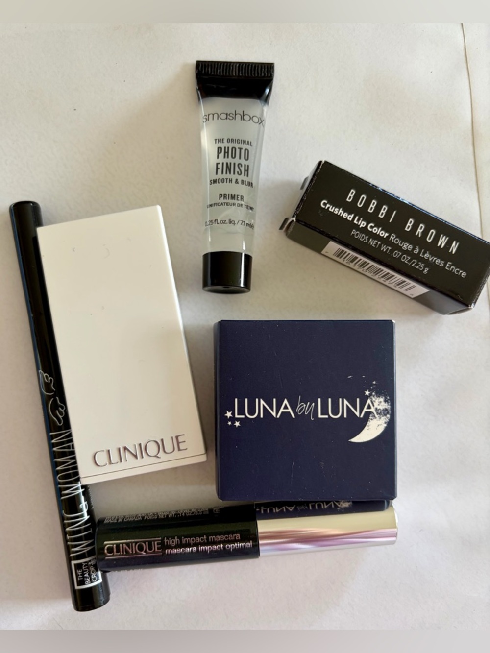 Smashbox, Clinique, Luna by Luna, Bobbi Brown, Beauty Corp. Full & Mini set